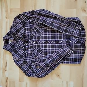 Arizona plaid button up